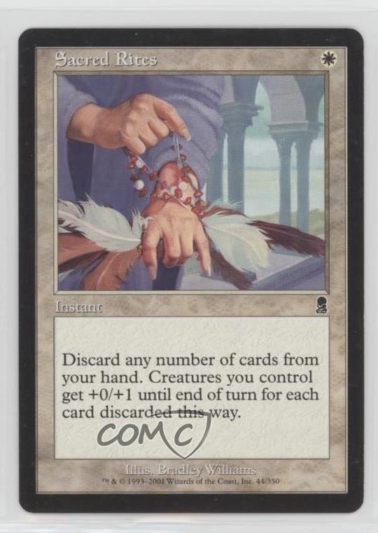 Sacred Rites Magic: Odyssey #44 2001