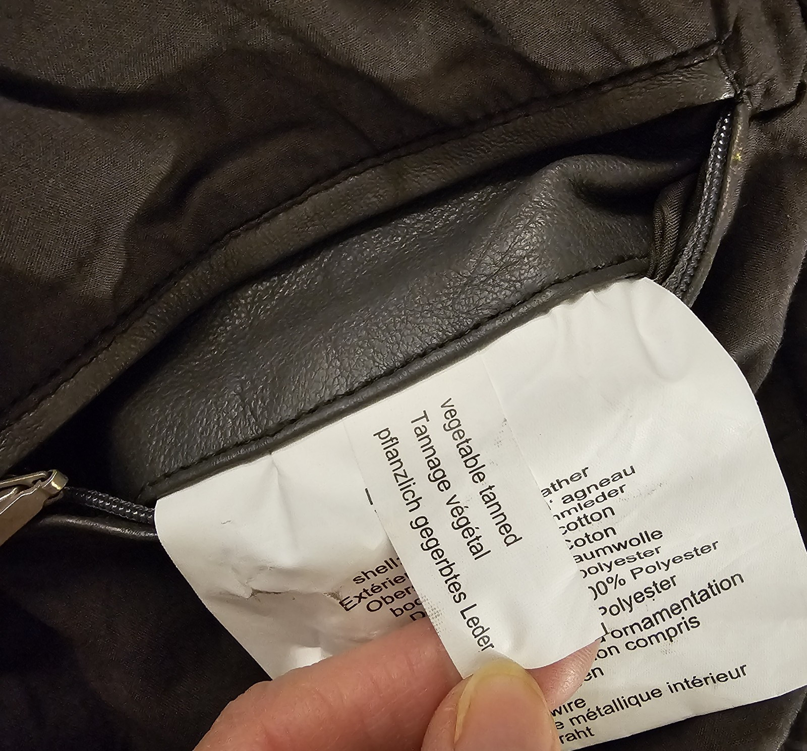 Mauritius Sofia Soft Lamb Leather Jacket Womens S… - image 9