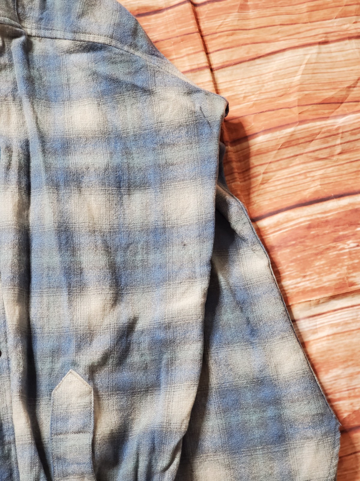 Womens Pendleton Plaid Wool Button Down Shirt Lar… - image 3