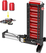 Pneumatic Can Crusher, Air Power Can Crusher for Recycling 12-16Oz Cans, Soda Be