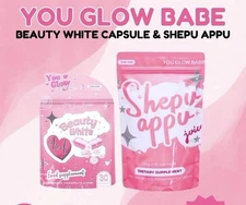 You Glow Babe SHAPE  APPU Juice Powder Mix, & Beauty white 4in1 (BUNDLE)