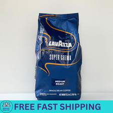 Lavazza Super Crema Caffè Intero in Grani, Tostatura Media 2,2 libbre 1 kg Scad. 12/2026