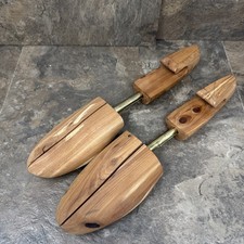 Men  s Cedar Shoe Tree Adjustable Size XL Wooden Spring USA