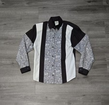 Camisa de montar vintage con botones Rodeo Queen