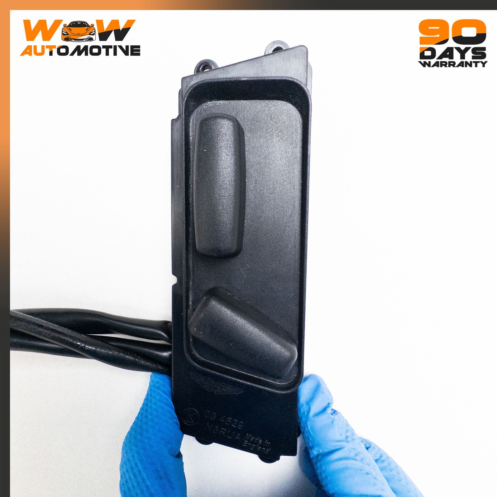 06-16 ASTON MARTIN V8 VANTAGE LEFT SEAT ADJUST MEMORY CONTROL SWITCH BLACK OEM