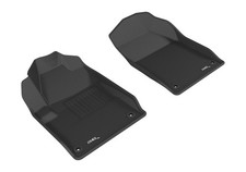 Floor Mats Custom Fit Liners Kagu All Weather Black 1st Row For 2013-2016 Dart
