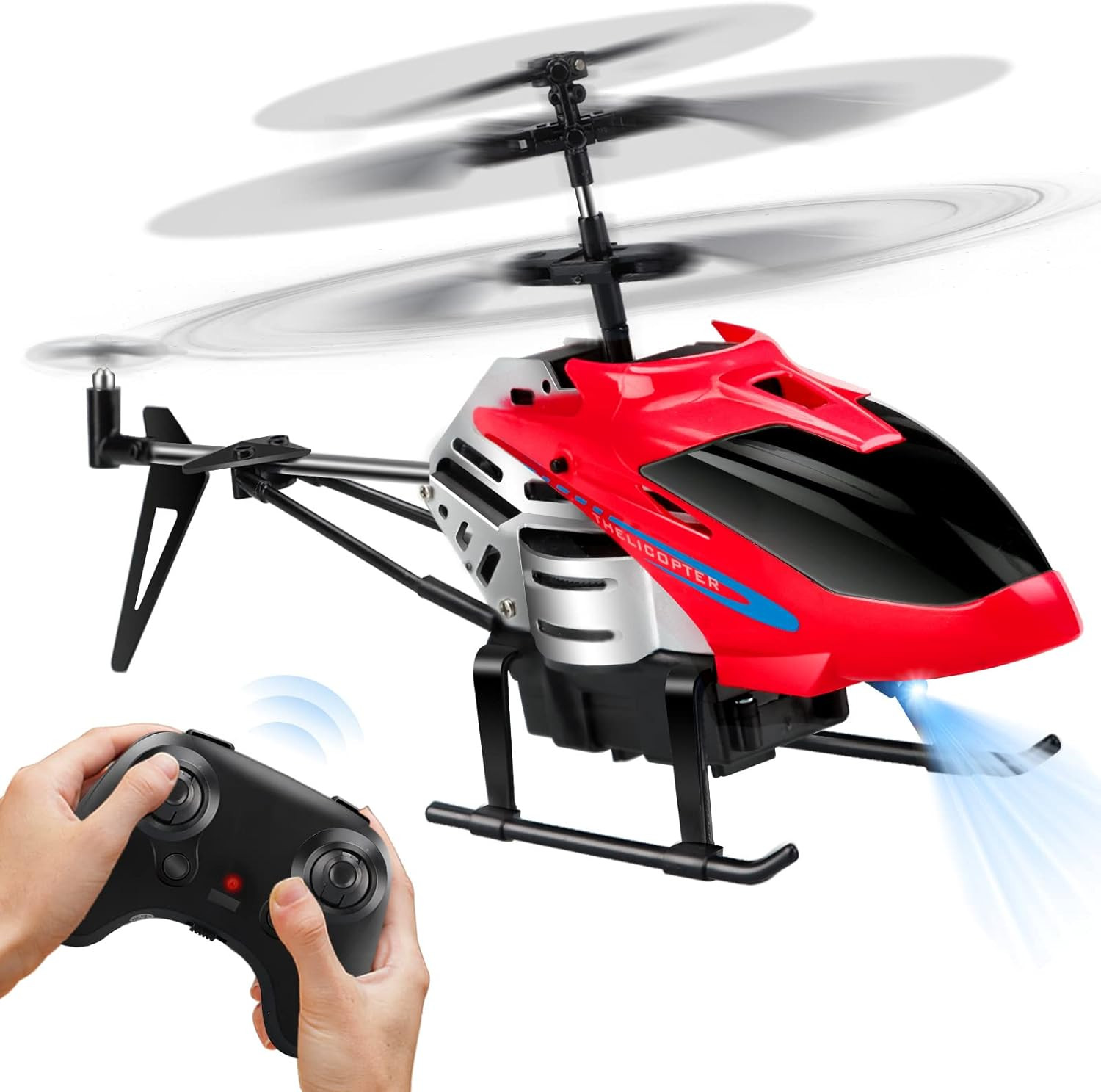 RC Helicopters - Remote Control Helicopter Toys: One Key Take-Off/Landing, Autom - Image 9