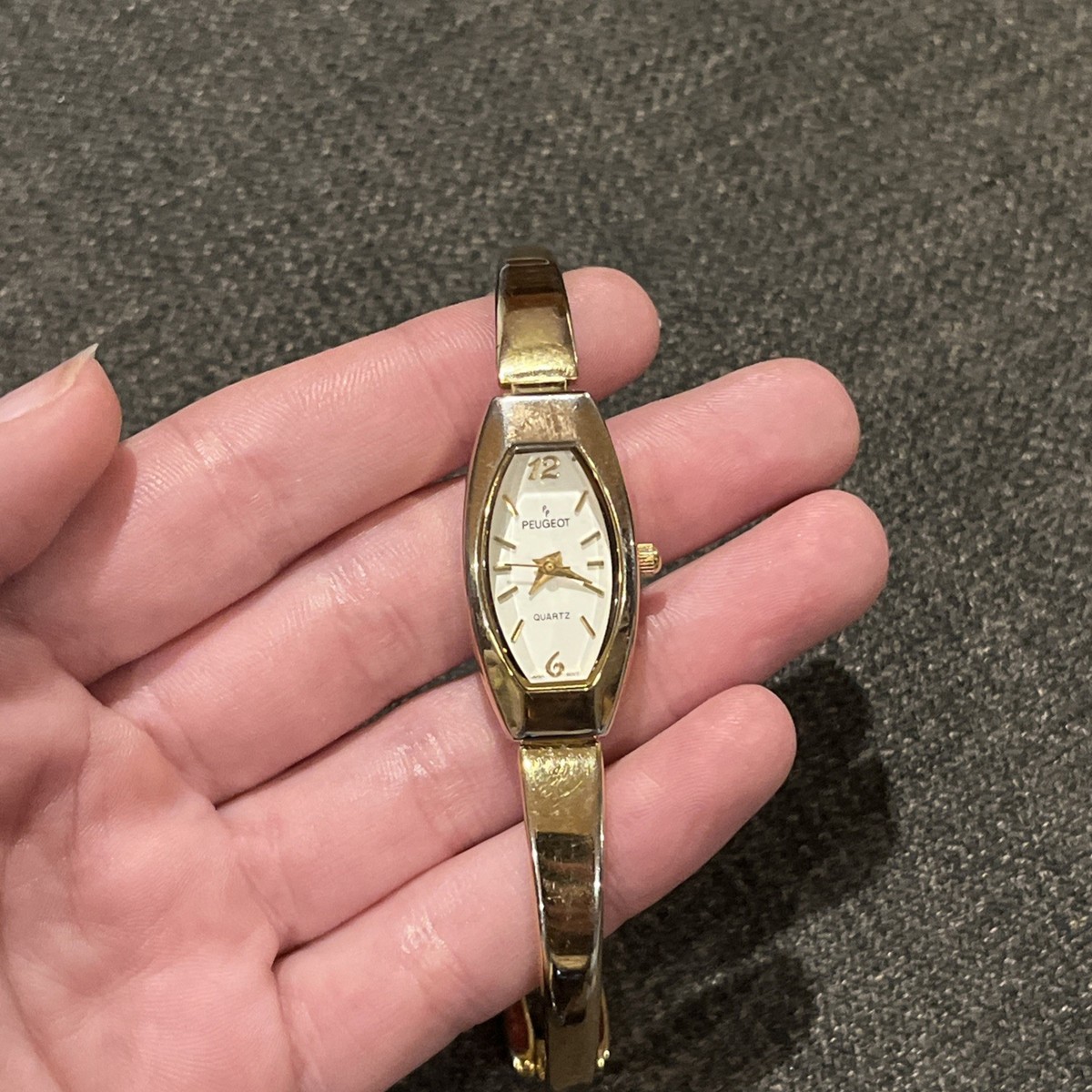 Vintage Peugeot Gold-Tone Quartz Women’s Watch Peugeot Women main image 3