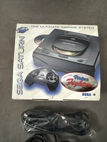 Saturn - MK-80000 Virtua Fighter Console Bundle Not Complete Sega TESTED-WORKING