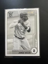 Jorge Soler 2021 Topps Big League Black & White #103 02/50 Royals SP