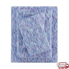 Extra Soft Jersey Knit Sheet Set 4PC Breathable Cozy All Season Machine Washable