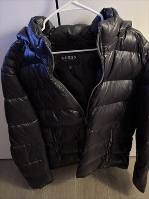 GUESS Los Angeles Men's Puffer Coat Black 2XL