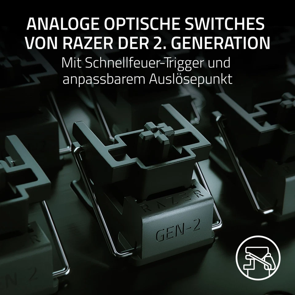 Razer Huntsman V3 Pro Gaming Tastatur (analoge Switches) - E-Sport-Tastatur mit - Bild 2 von 4