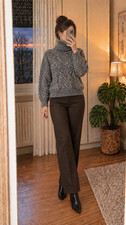 Monique Brouns Rollkragenpullover 100% Reine ...