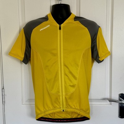Specialized Radtrikot SL Full Zip | Herren Large | gelb/grau | sehr guter Zustand 