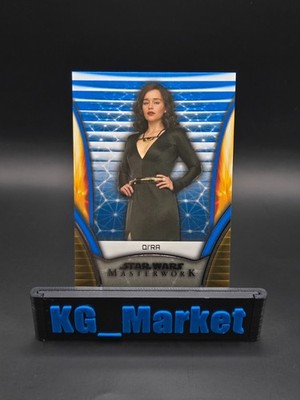 2025 Topps Star Wars Masterwork #71 Qi ra Blue Parallel