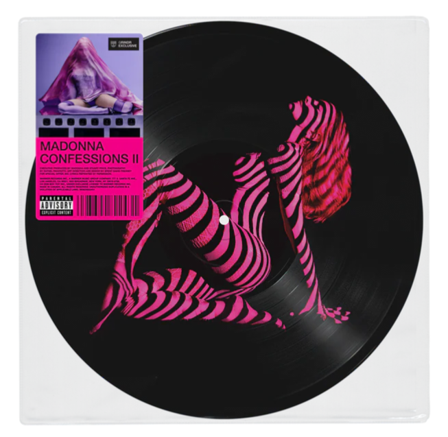 Madonna Confessions II Picture Disc LP Grindr Limited Edition