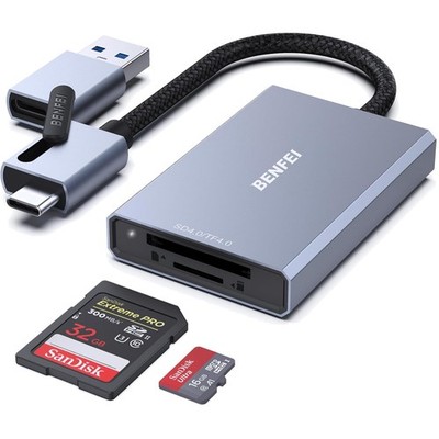 SD Kartenleser UHS-II UHS-I USB-C USB-A MicroSDXC MicroSD SDHC SD MMC