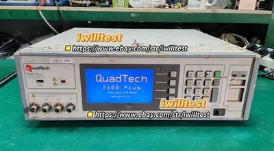 Quadtech 7600plus LCR Meter Precision LCR Meter 10Hz to 2MHz *IW