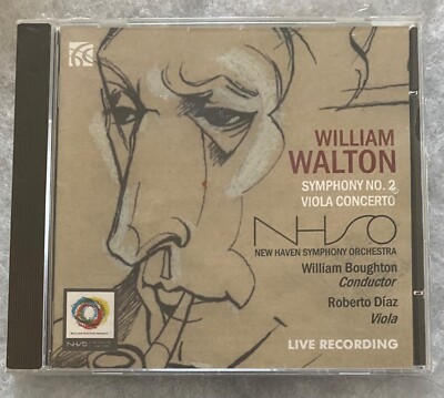 Walton - New Haven Symphony Orchestra: Symphony No. 2 / Viola Concerto