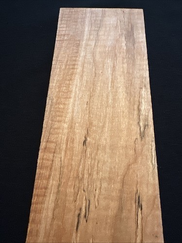 Arce Fiddleback, madera artesanal, 14 1/4” de largo, 3 3/4” de ancho, 1 1/8” de grosor, seco - Imagen 2 de 9