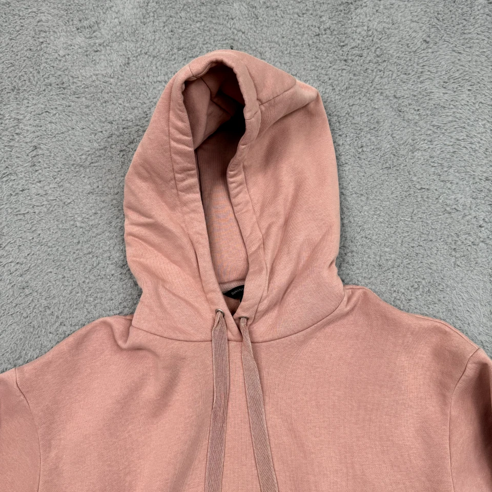 Suéter con Capucha Banana Repubic Mujer XS Rosa Recortado Atletismo Ropa de Calle Informal Foto 3 de 4