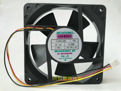 1pcs MECHATRONICS 12025 E1225E12B2 FSR DC12V 0.580A Fan 3pin | eBay
