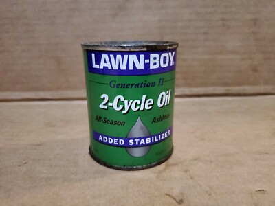 Lawn Boy 89932 8-Ounce 2-Cycle Ashless Engine Oil - OLD / VINTAGE CAN - Gen II