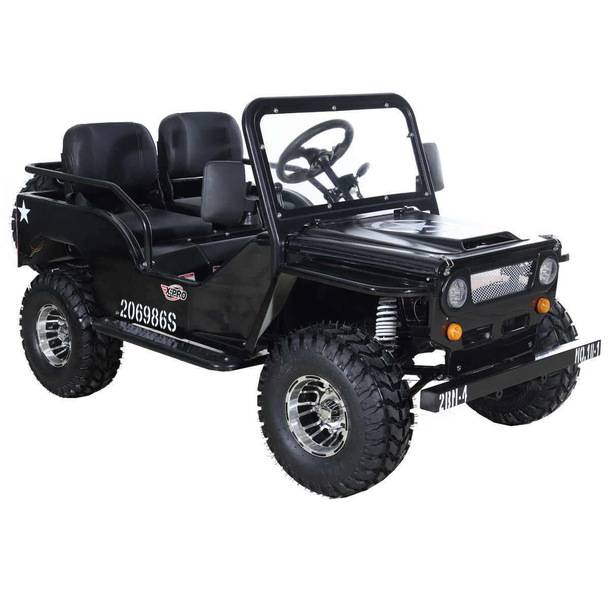 X-PRO Ranger 150cc Mini Jeep Go Kart w/ 3-Speed Semi Auto