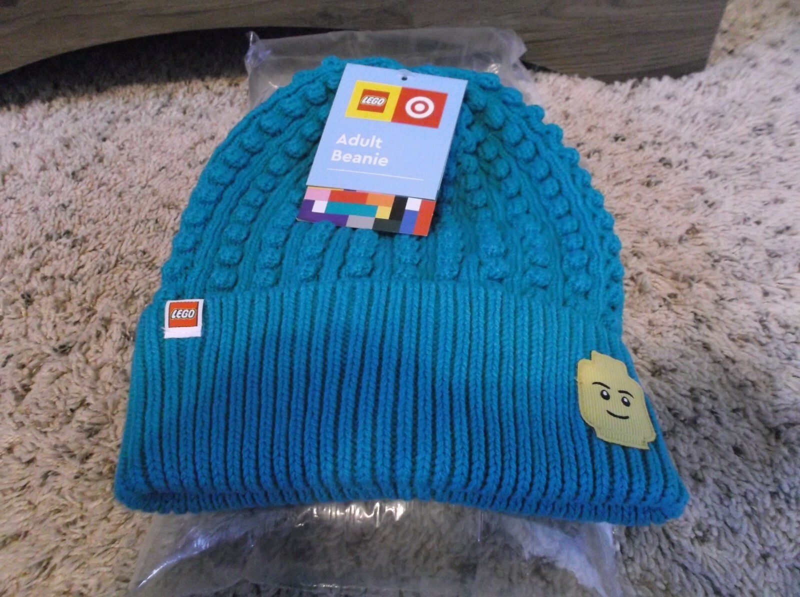 NEW LEGO Minifigure Patch Beanie Hat LEGO® Collection x Target
