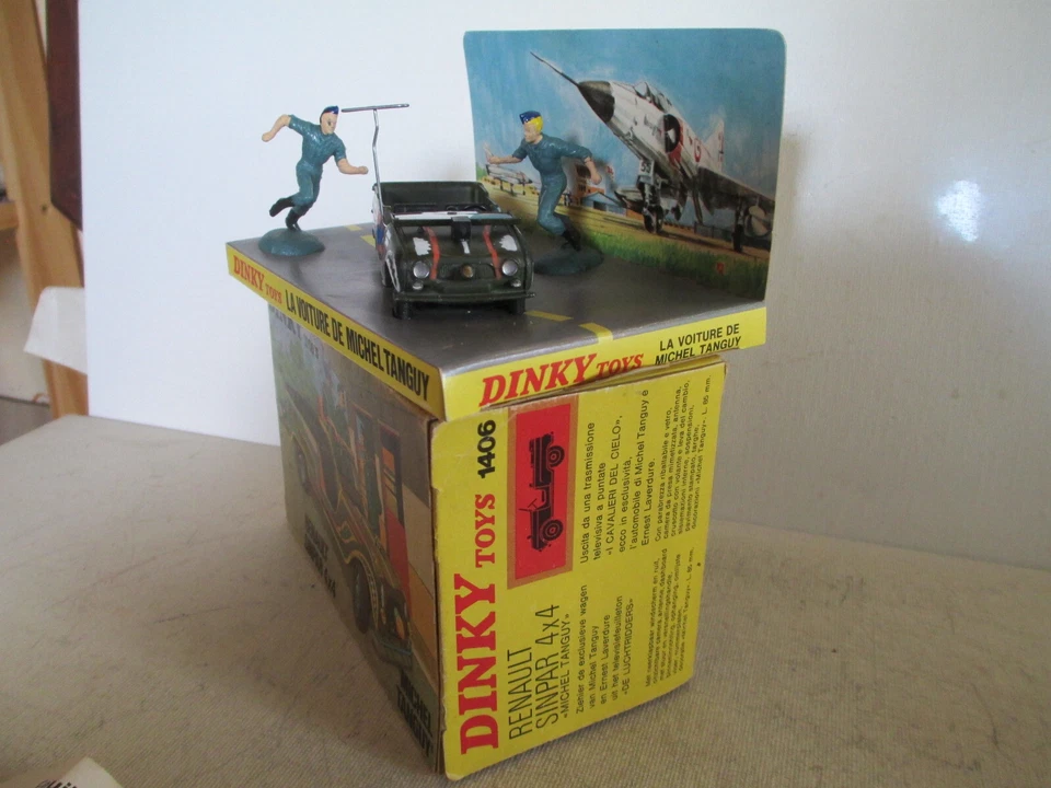 DINKY 1406 RENAULT SINPAR TANGUY LAVERDURE MIB 9 EN BOITE UNCOMMONVERY NICE LOOK - Photo 2/4