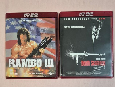 HD DVD Filme Rambo III + Death Sentence [Top Zustand]