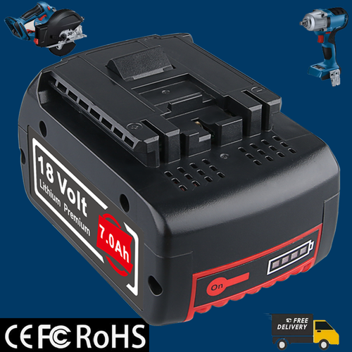 Akku 18 V 7000mAh für Bosch Professional GBA GSR GSB GBH BAT618 BAT609 BAT620 DE
