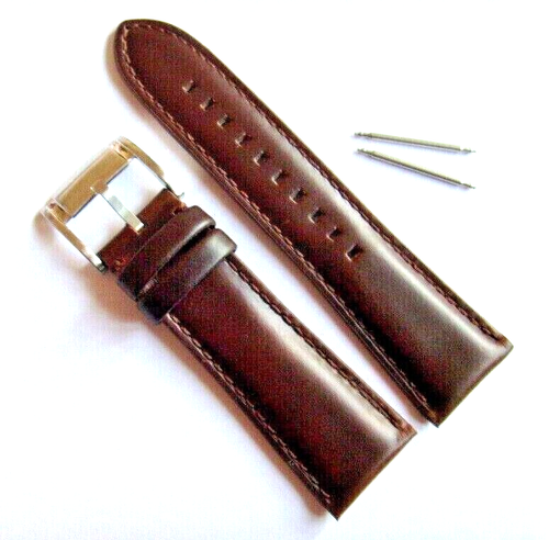 16 Mm - Marron Clair  12 14 16 18 20 22 Mm Bracelet De Montre Veritable Bracelet De Montre Accessoires~p138952059