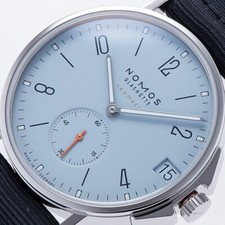 Nomos Ahoi Neomatic 38 Date NM526 Sky Blue New 526 2