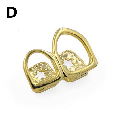 Single Tooth Cap Gold Silver Tooth Cap Hip Hop Teeth Grill Jewellery Grills - Picture 12 of 25