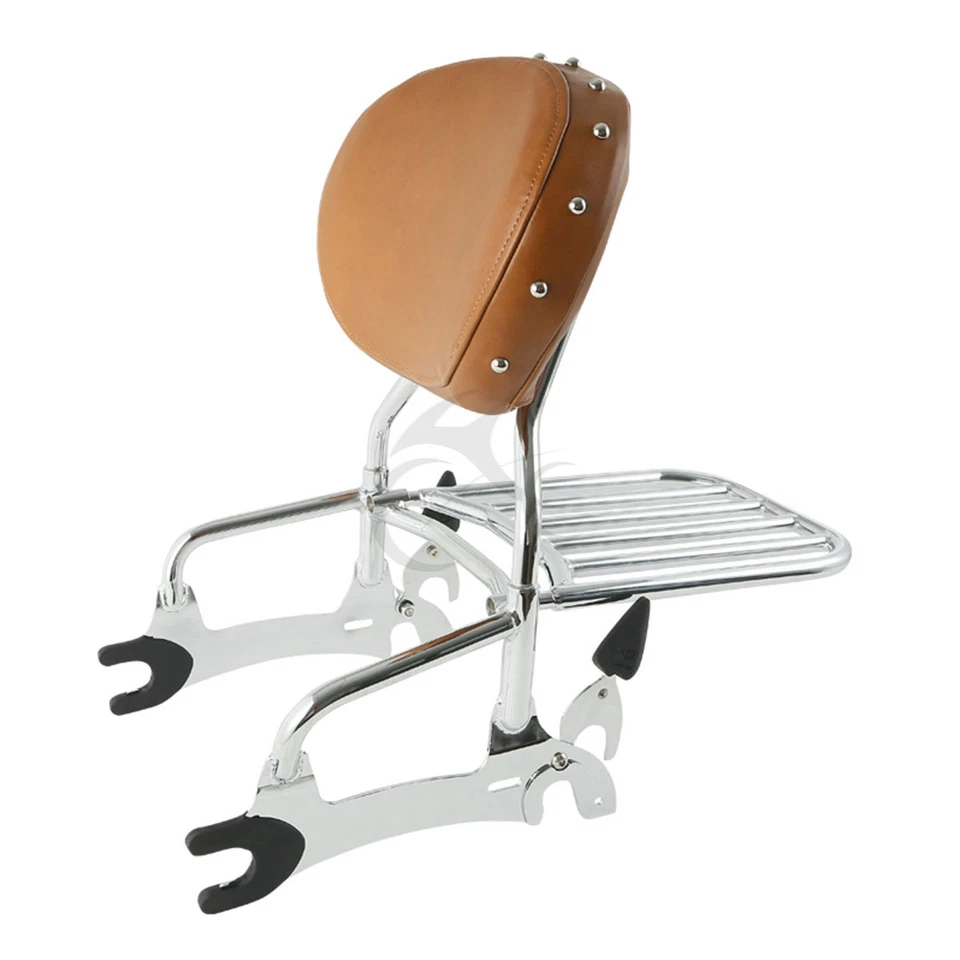 Portaequipajes Sissy Bar con respaldo de 12" apto para Indian Chief Vintage 2014-2018 2015 Foto 3 de 4