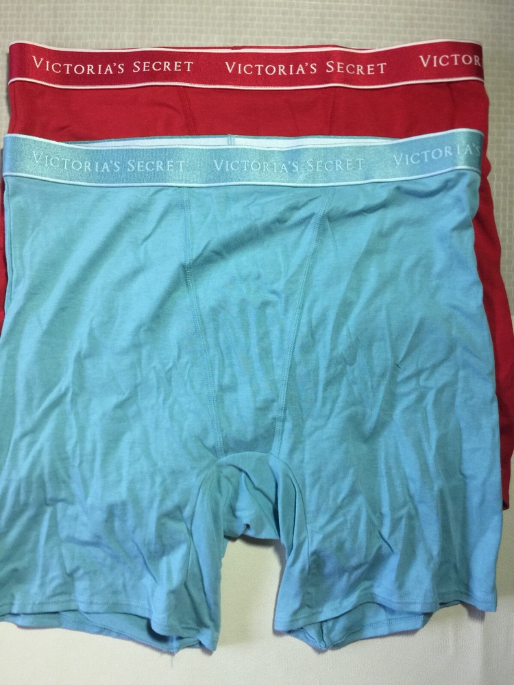 Victoria's Secret Women's Comfort Boy Briefs CD Boxers Size L 32-34