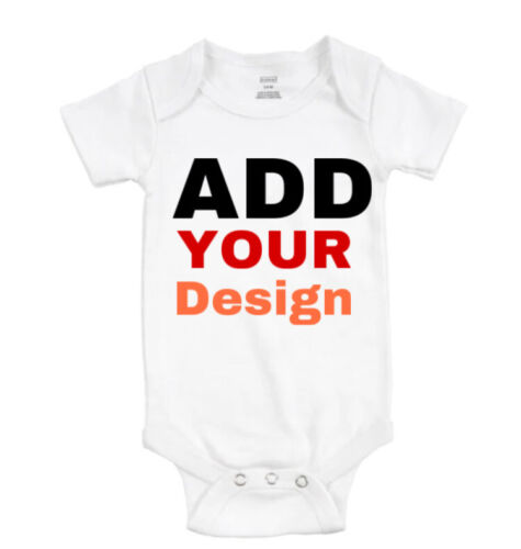 CUSTOM PERSONALIZED YOU CHOOSE Baby Shower Infant T-SHIRT  - Afbeelding 1 van 10