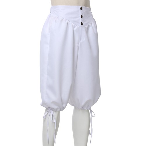 Hot Selling Men's Medieval Pants Renaissance Knee Pants Banded Lantern Pants - Picture 8 of 15