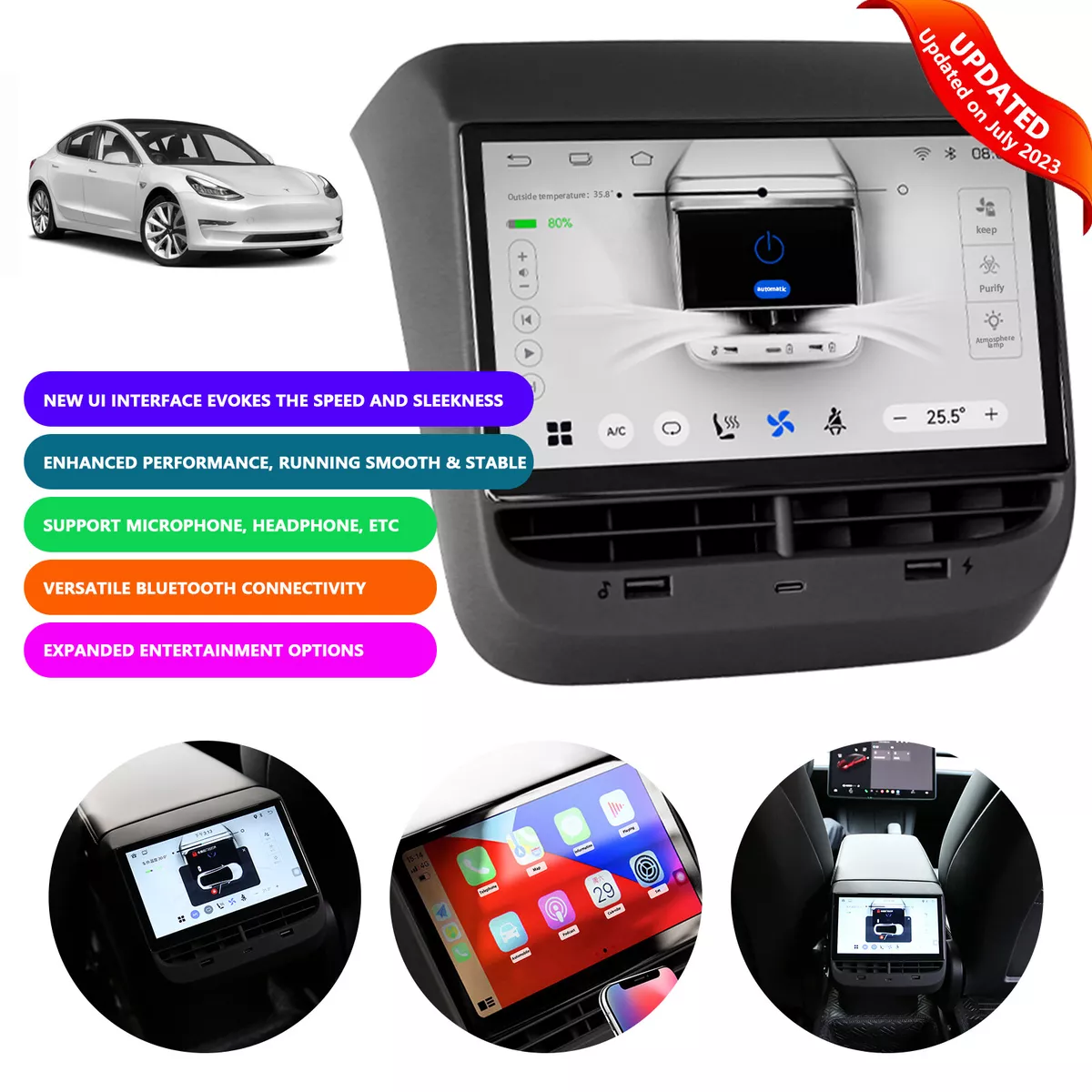 Tesla model 2024 x entertainment system