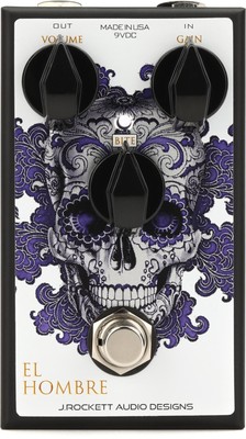 J. Rockett Audio Designs El Hombre Overdrive Pedal (5-pack) Bundle