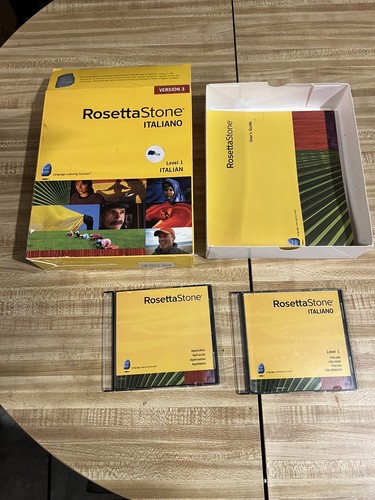 Rosetta Stone Italian Level 1 Version 3, WIN/MAC CD-ROM - Picture 7 of 8