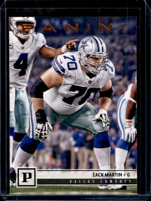 2018 Panini Bronze Knight #78 - Zack Martin
