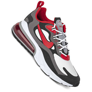 Nike Air Max 270 React White Red Men S Sneaker White University Red Ebay