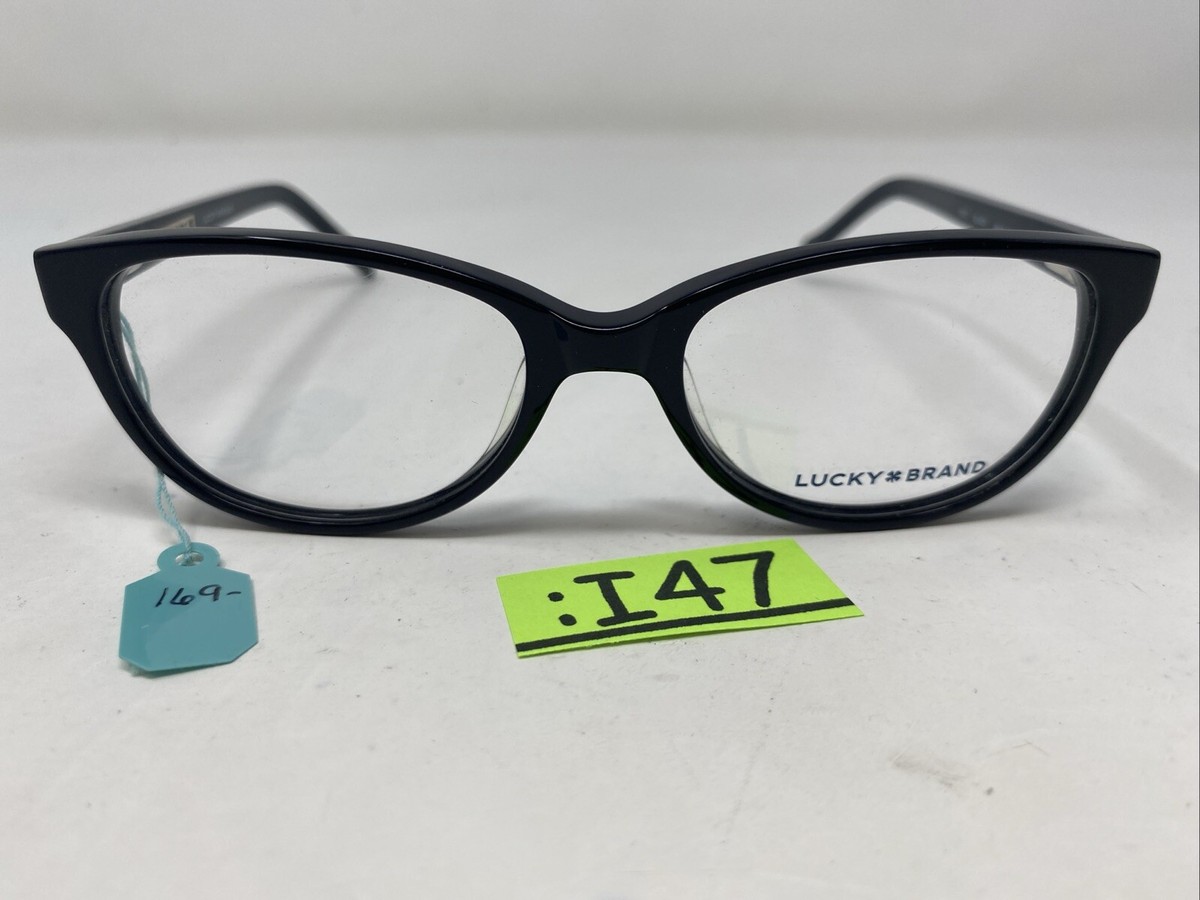 Lucky Brand D701 BLACK 49-16-130 Plastic Full Rim Eyeglasses