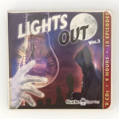 Lights Out Vol 2 Radio Spirits 9 CD Old Time Radio Horror OTR Arch Oboler