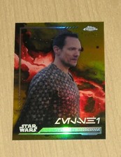 2024 Topps Star Wars Chrome GOLD Refractor Aurebesh MELSHI AV-98 27/50