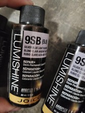 2 X Joico LumiShine Demi-Permanent Liquid Hair Color 2oz 9SB  9.8 SILVER BLUE