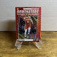 2022-2023 Donruss Optic Trae Young Elite Dominators Prizm Red Pulsar #17